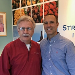 Patient Louie P. with Dr. Fico